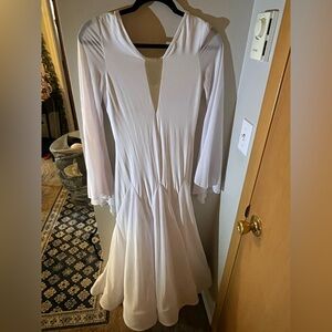 ADULT SMALL dance costume long below knee length dress